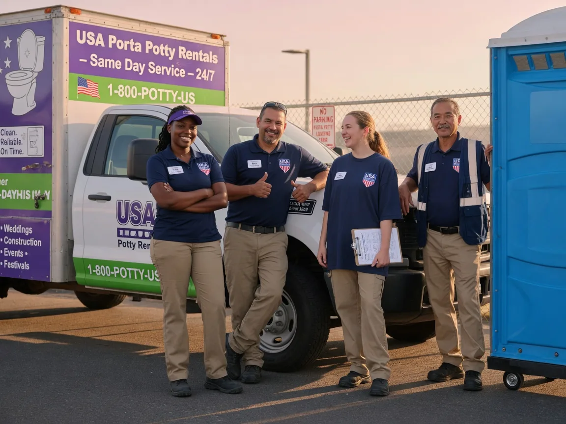 Porta Potty Rental company in Sunnyvale, TX
